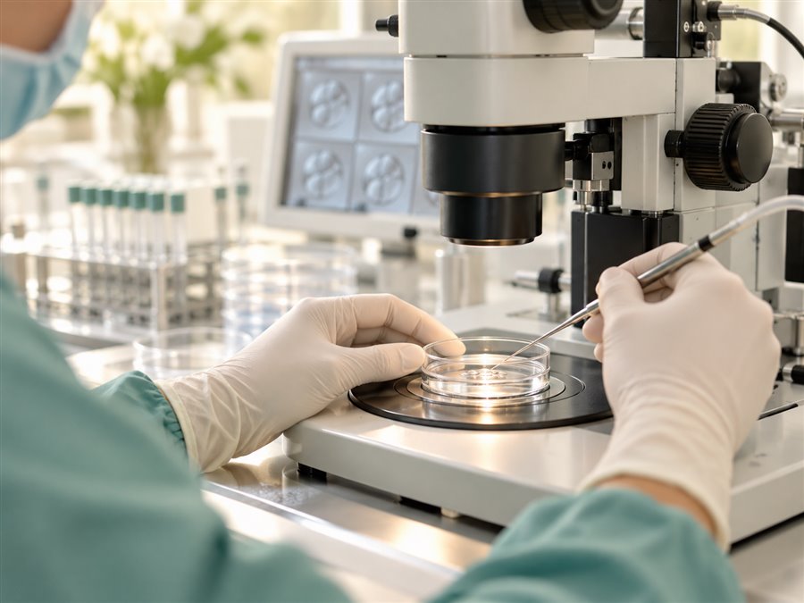 Tüp Bebek (IVF) ile ilgili temsili görsel